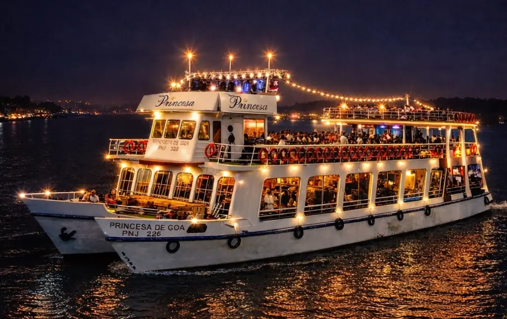 Dinner cruise on the river
